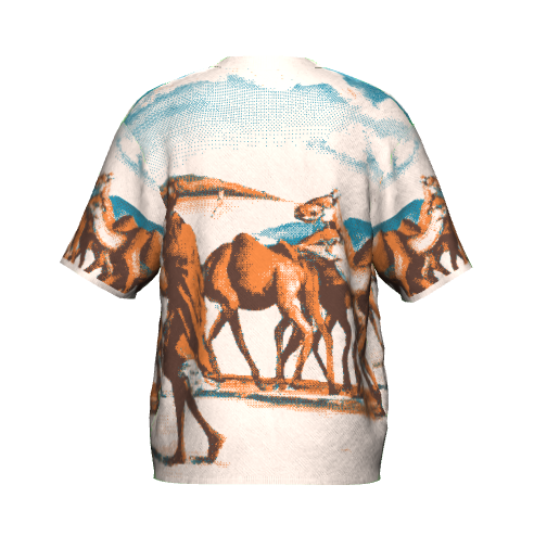 Bamburi Knitted Short Sleeve Shirt
