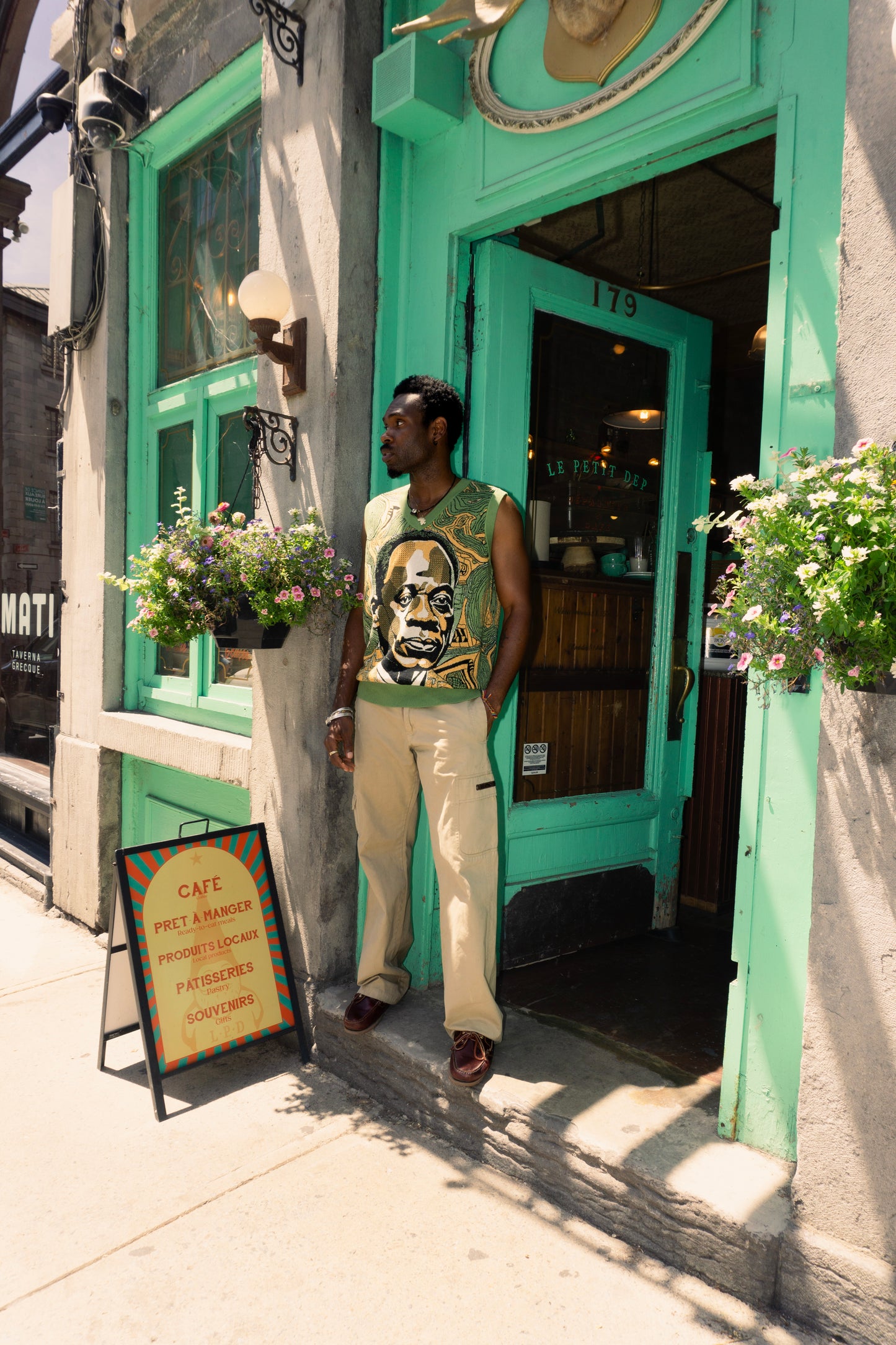 Kwame Nkrumah Knitted Vest