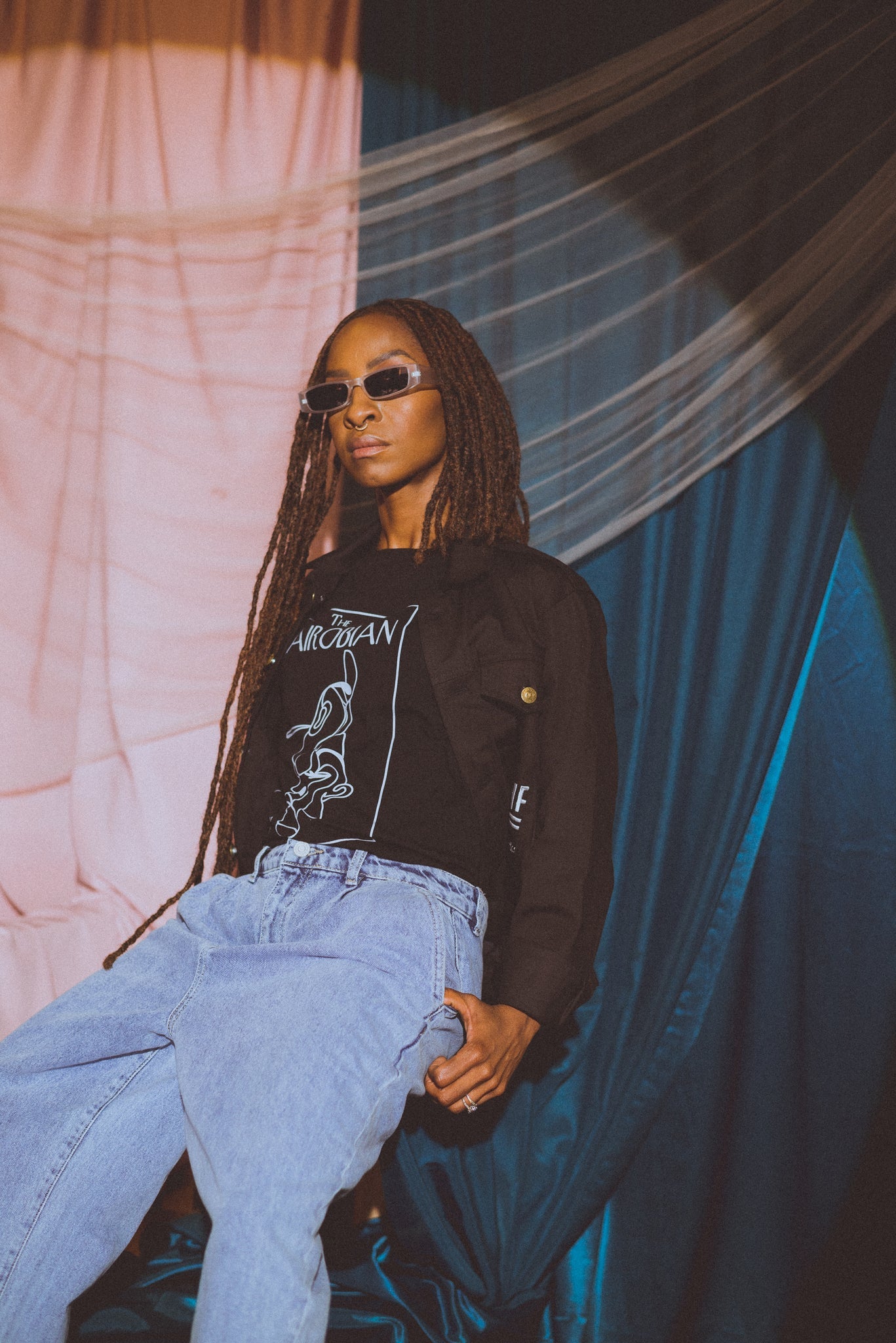 Nairobian ARIF (Black) Tee