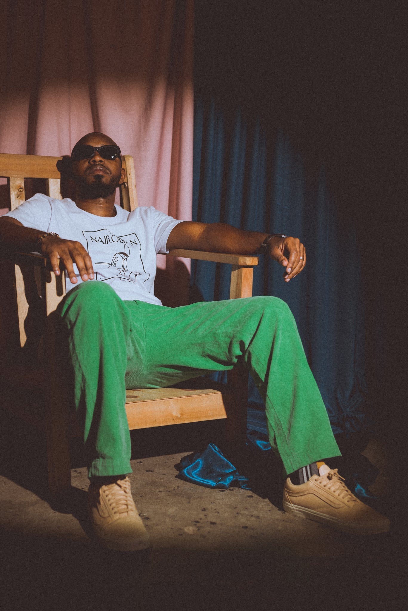 Nairobian ARIF (White) Tee