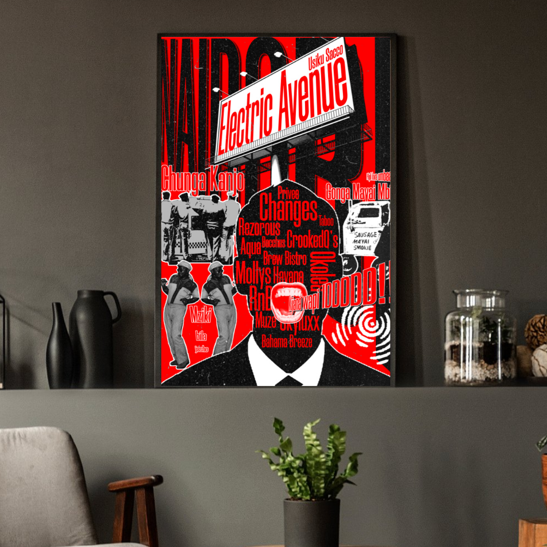 The Nairobian Electric Avenue Artprint