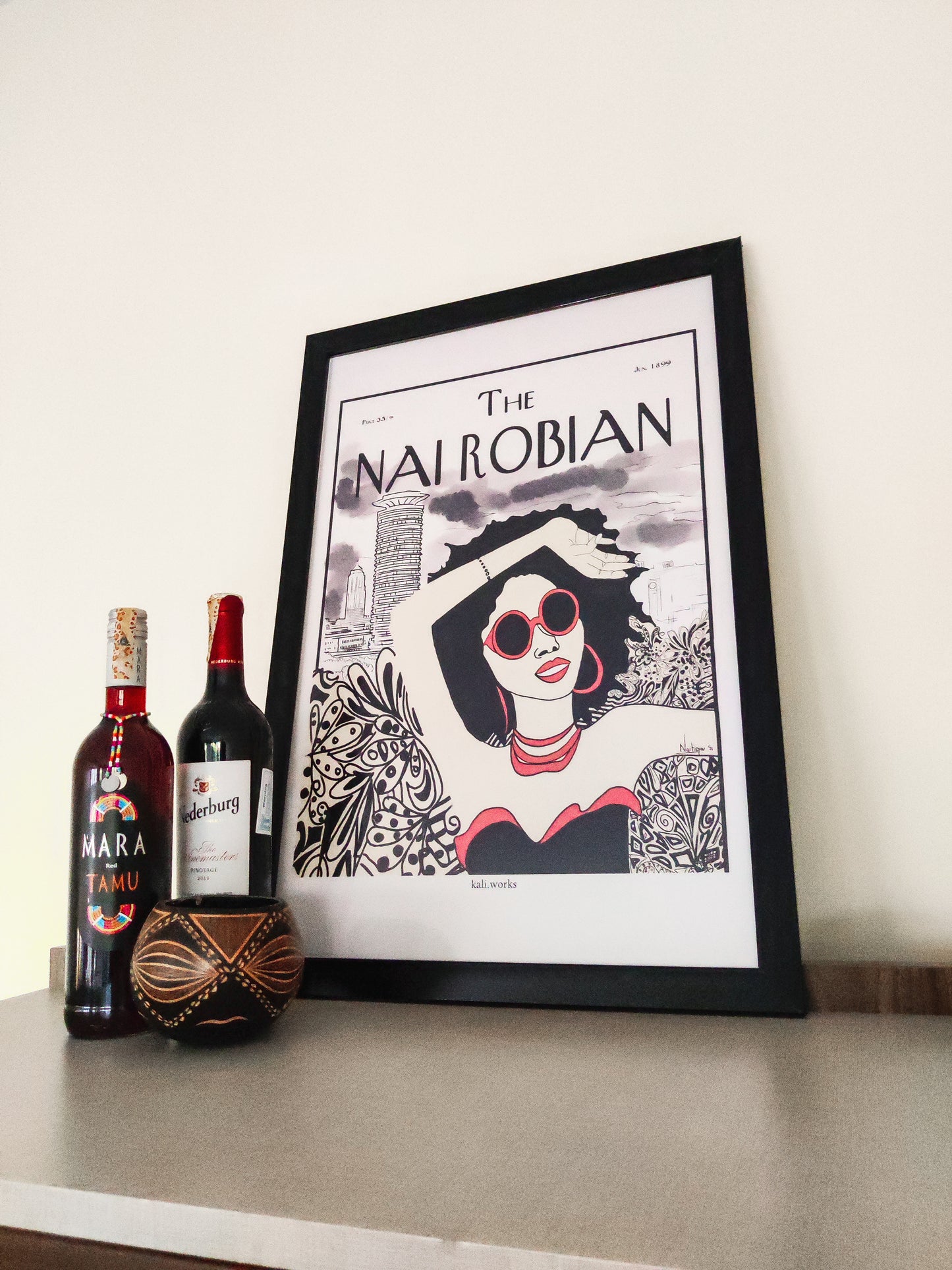 The Nairobian Ishara Artprint