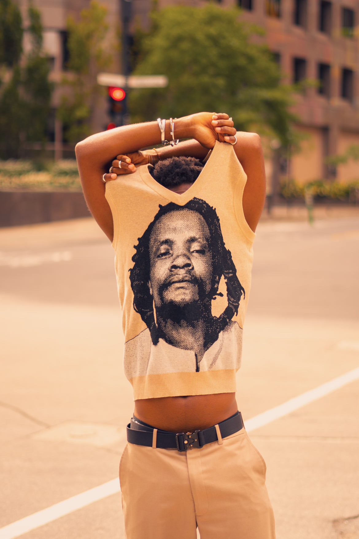 Dedan Kimathi Knitted Vest