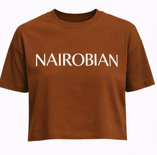 Nairobian Crop Tee
