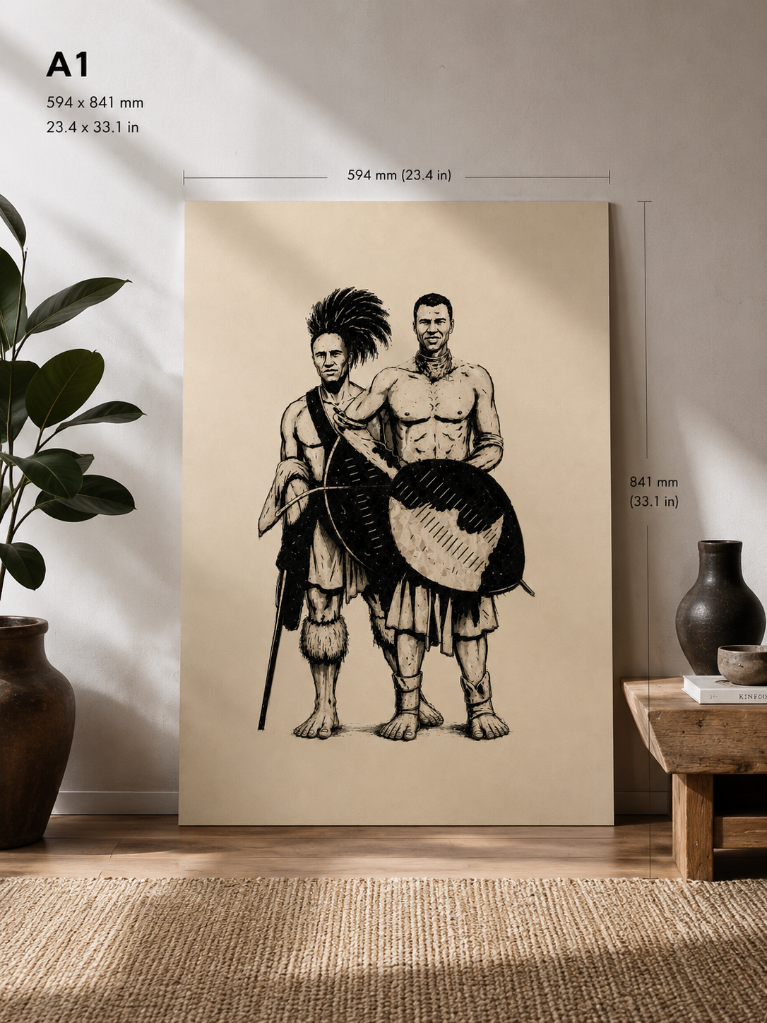 Bambatha Artprint