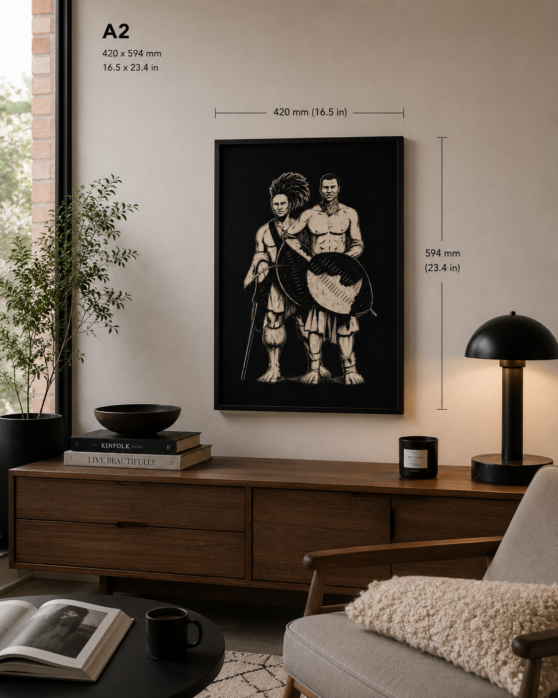 Bambatha Artprint