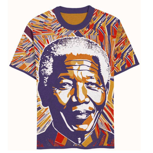 NELSON MANDELA Knitted T- Shirt