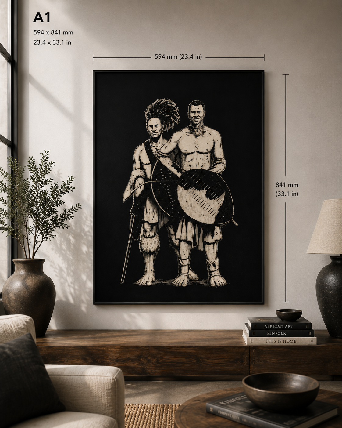 Bambatha Artprint