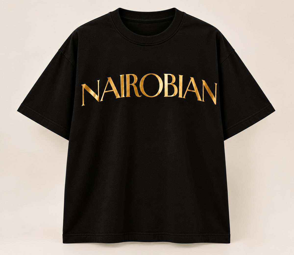 Nairobian Tee X-Mas Gold