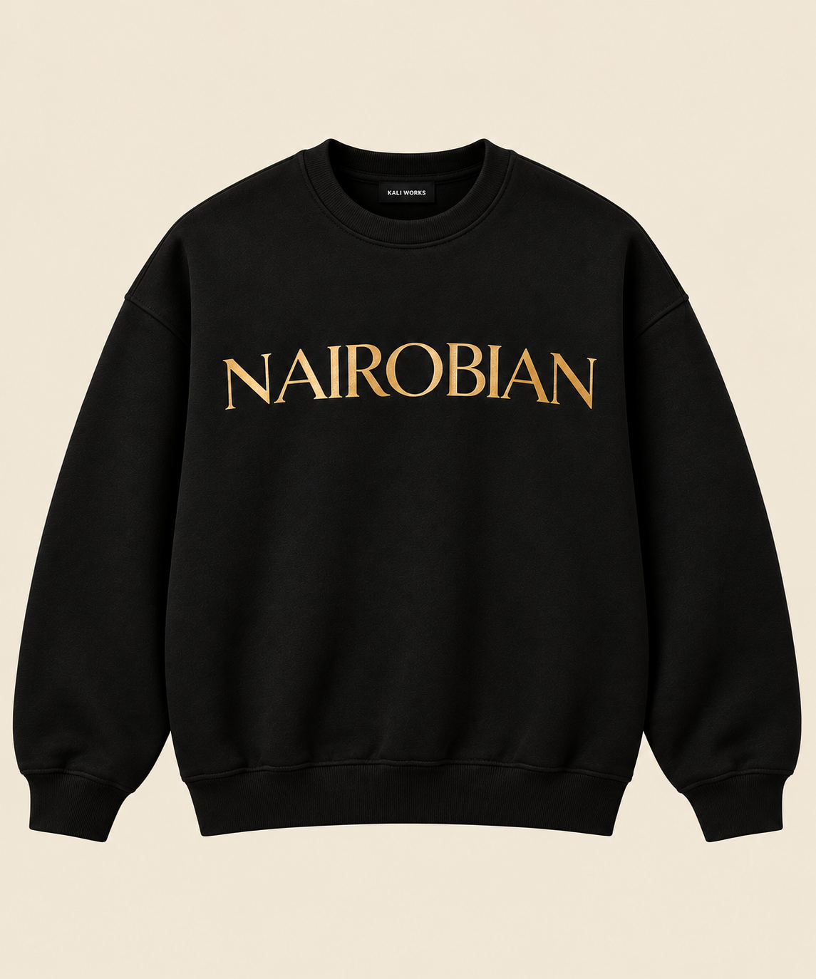Nairobian Crewneck X-Mas Gold
