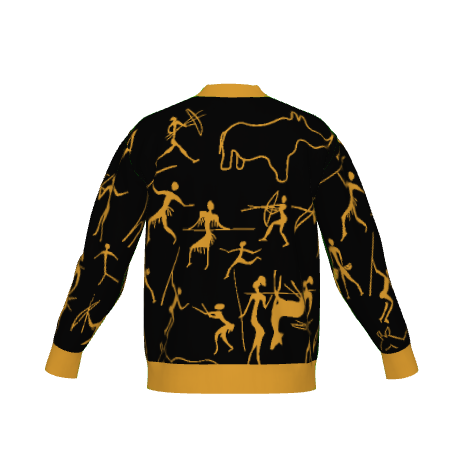 Cave Painting Cardigan