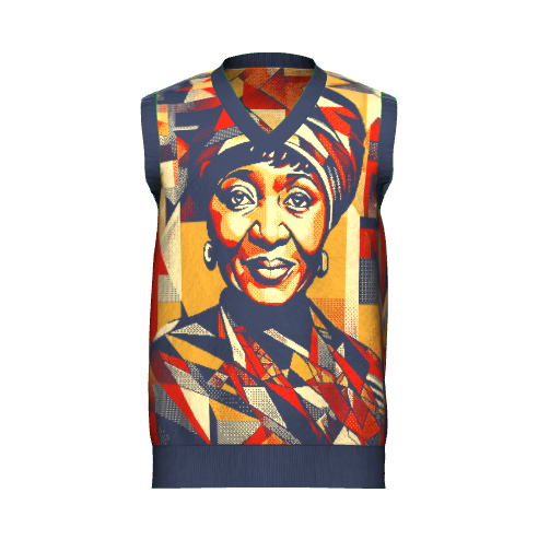 Winnie Mandela Knitted Vest