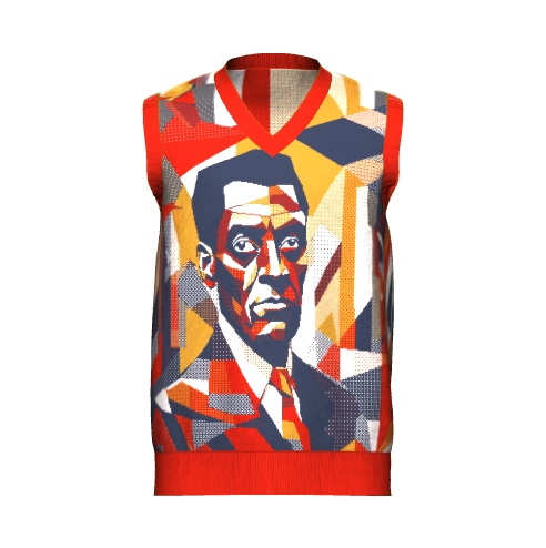 Kwame Ture knitted Vest