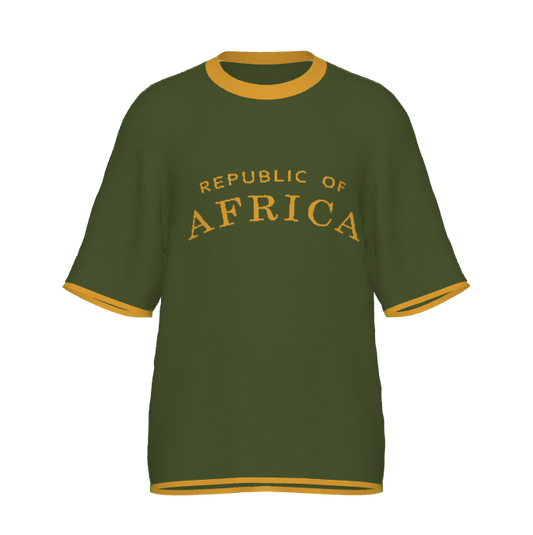 Republic of Africa Green Knitted Shirt