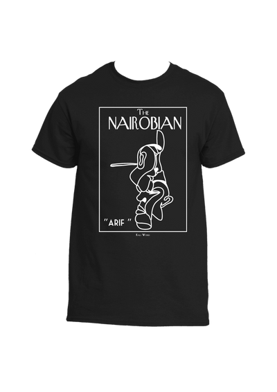 Nairobian ARIF (Black) Tee
