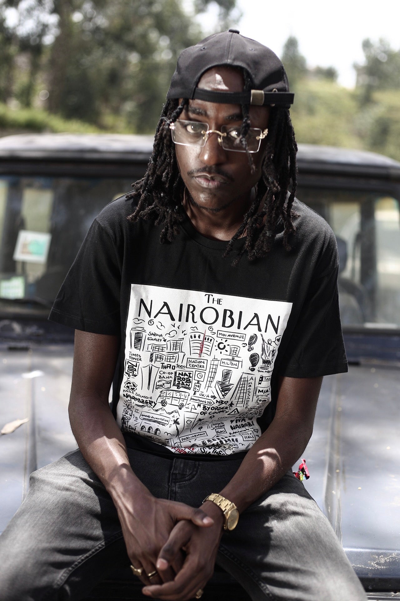 The Nairobian Black Tee