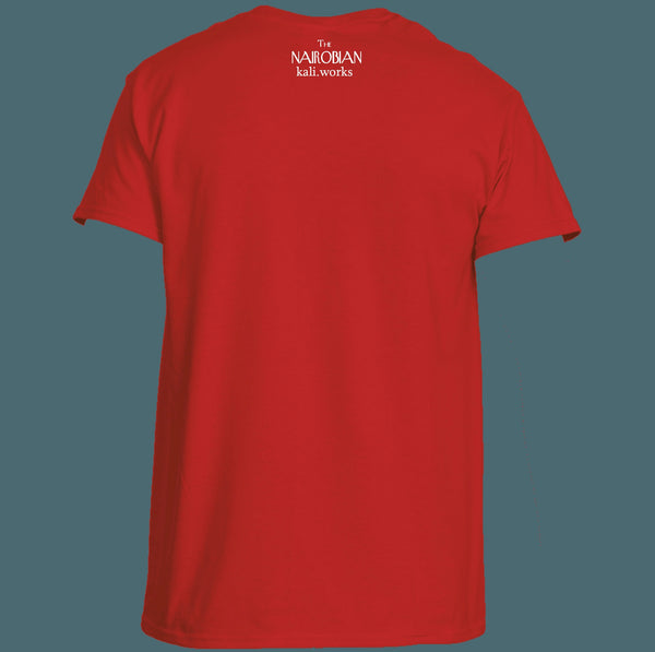 The Nairobian Electric Avenue T- Shirt (Red)