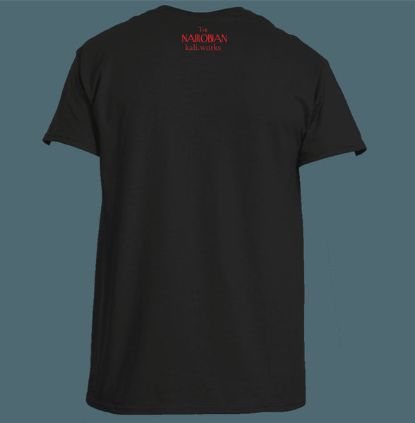 The Nairobian Electric Avenue T- Shirt (Black)